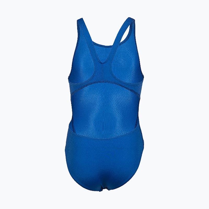 Vaikiškas vientisas maudymosi kostiumėlis Arena Team Swim Tech Solid royal/white 2