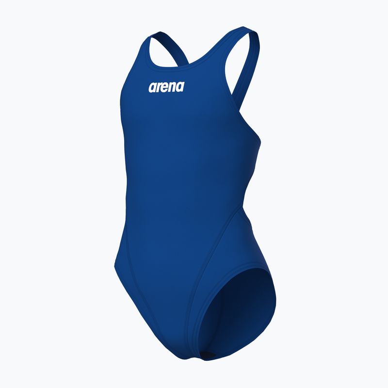 Vaikiškas vientisas maudymosi kostiumėlis Arena Team Swim Tech Solid royal/white 3