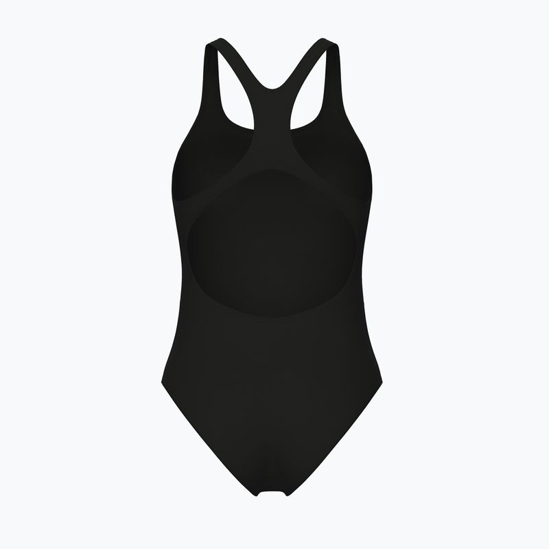 Moteriškas vientisas maudymosi kostiumėlis arena Team Swim Pro Solid black/white 2