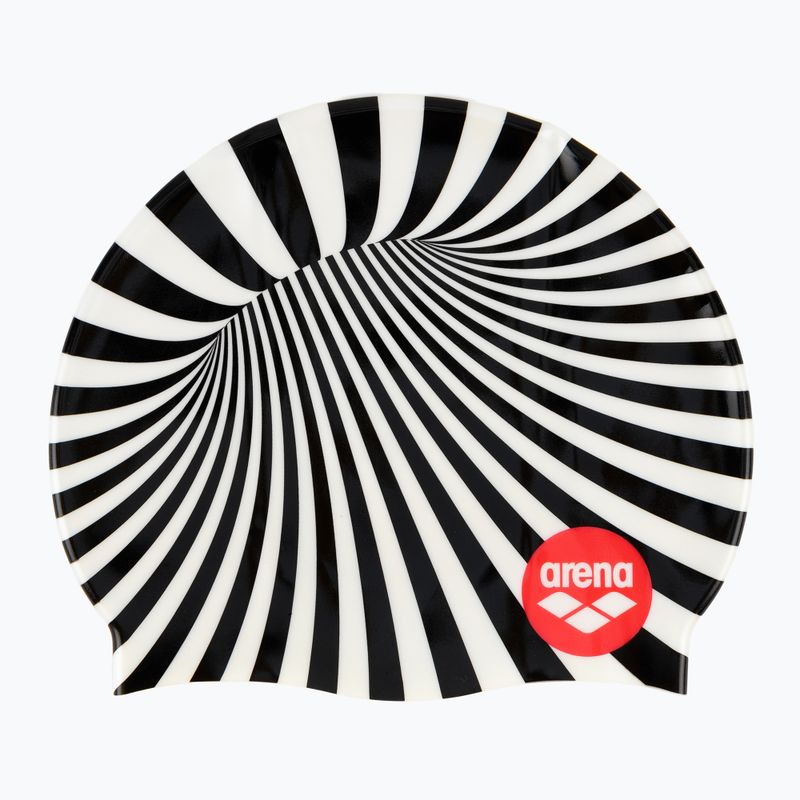 Arena Print 2 crazy illusion plaukimo kepurė
