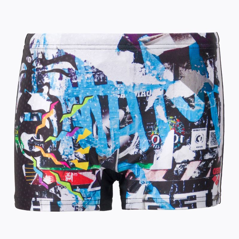 Vaikų plaukimo bokseriai arena Placement Short black/multi