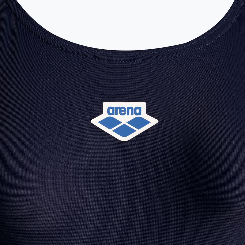 Moteriškas vientisas maudymosi kostiumėlis arena Icons Racer Back Solid navy 3