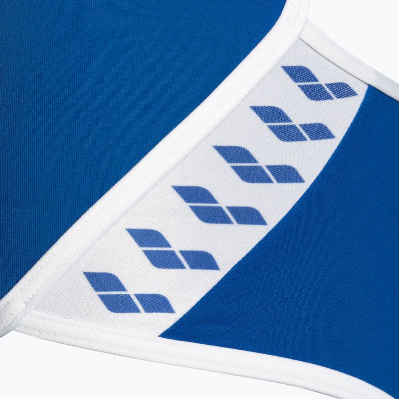 Moteriškas vientisas maudymosi kostiumėlis arena Icons Super Fly Back Solid royal/white 4