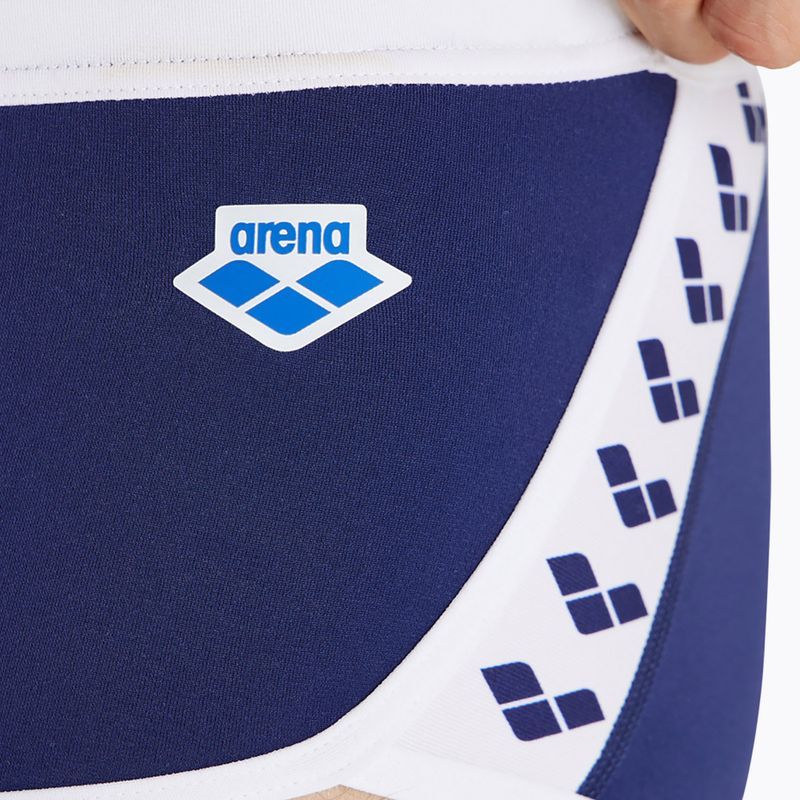 Vyriškos Arena Icons Swim Low Waist Short Solid navy/white maudymosi kelnaitės 9