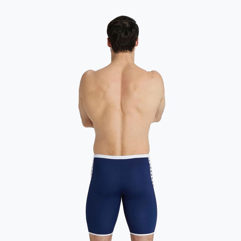 Vyriški arena Icons Swim Jammer Solid navy/white 5