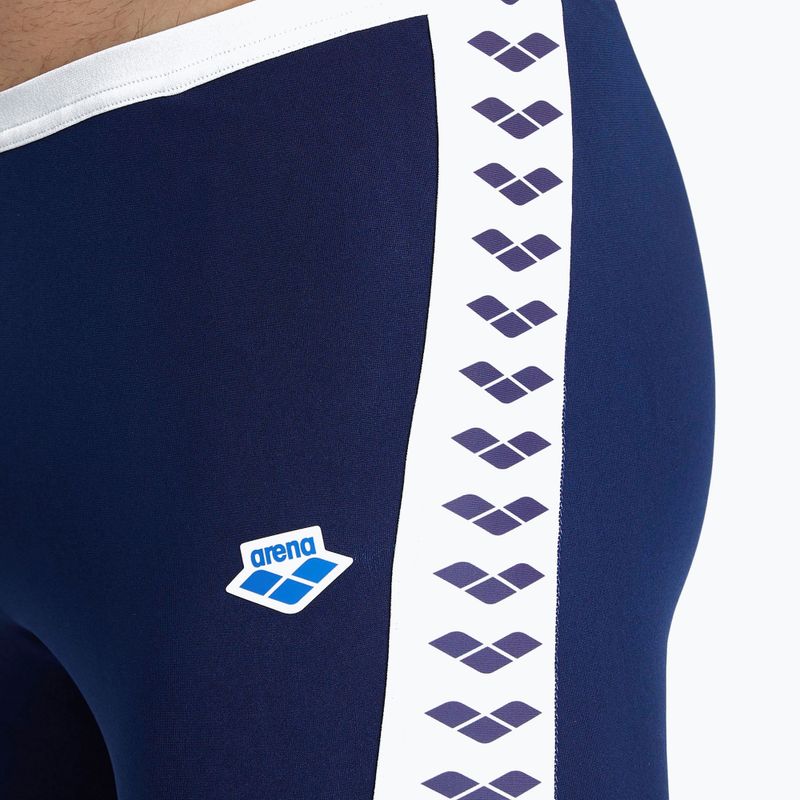 Vyriški arena Icons Swim Jammer Solid navy/white 7