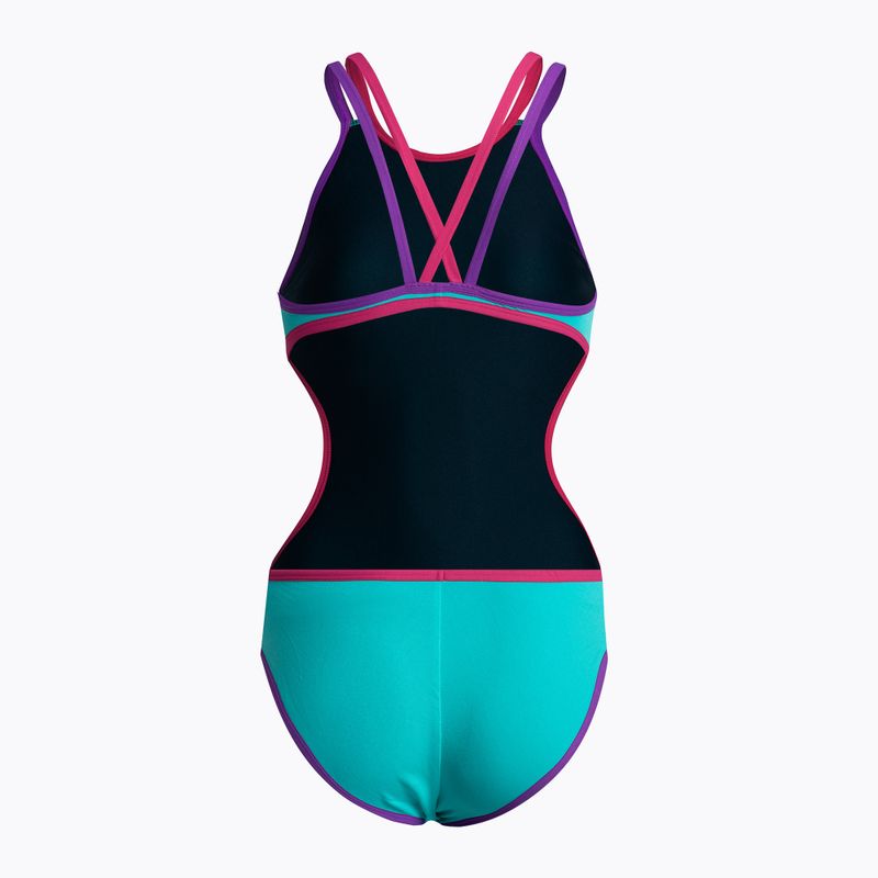 Moteriški vientisi maudymosi kostiumėliai arena One Double Cross Back One Piece martinica 2