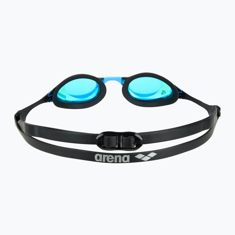 Arena plaukimo akiniai Cobra Swipe Mirror aqua/juoda 4