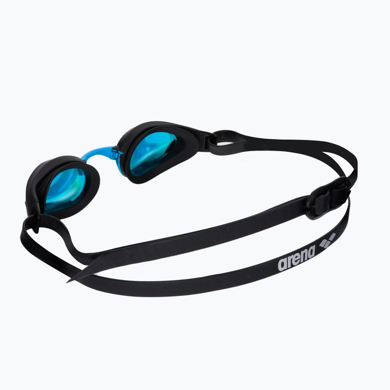 Arena plaukimo akiniai Cobra Core Swipe Mirror aqua/juoda 4