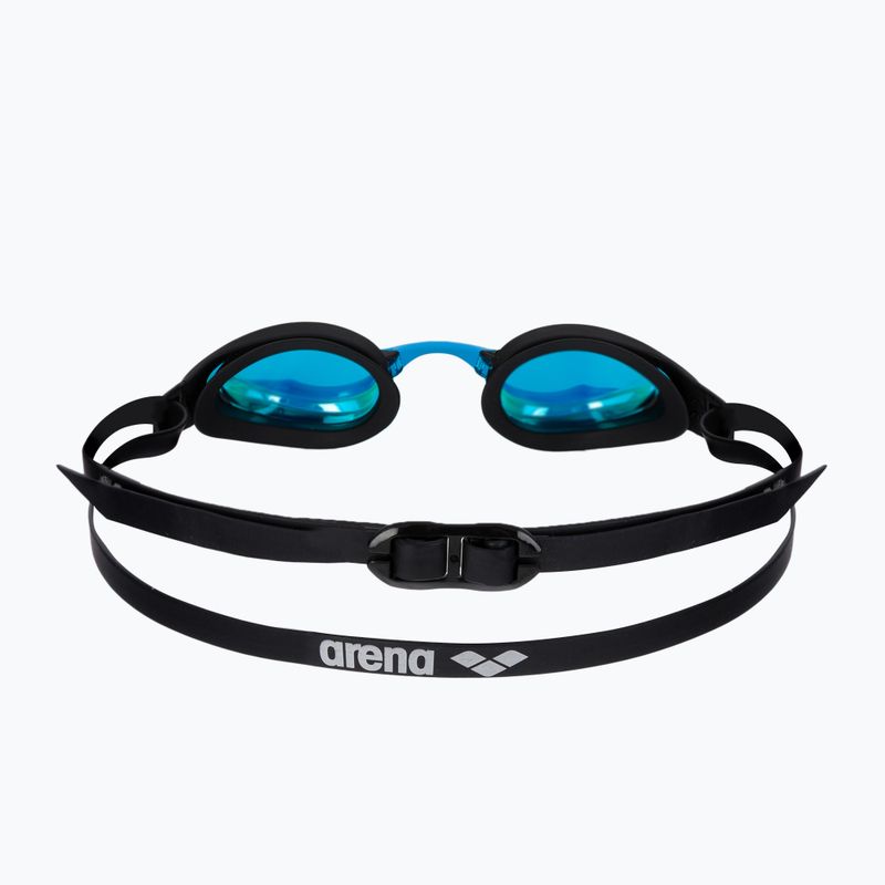 Arena plaukimo akiniai Cobra Core Swipe Mirror aqua/juoda 5