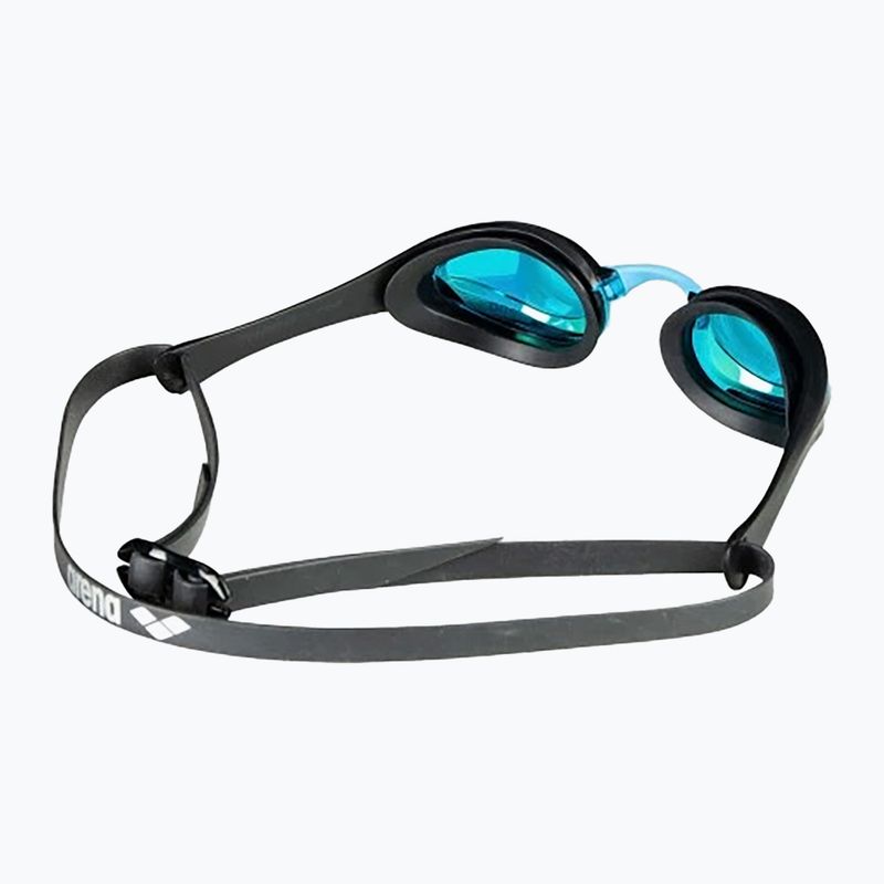 Plaukimo akiniai arena Cobra Ultra Swipe Mirror aqua / black 6