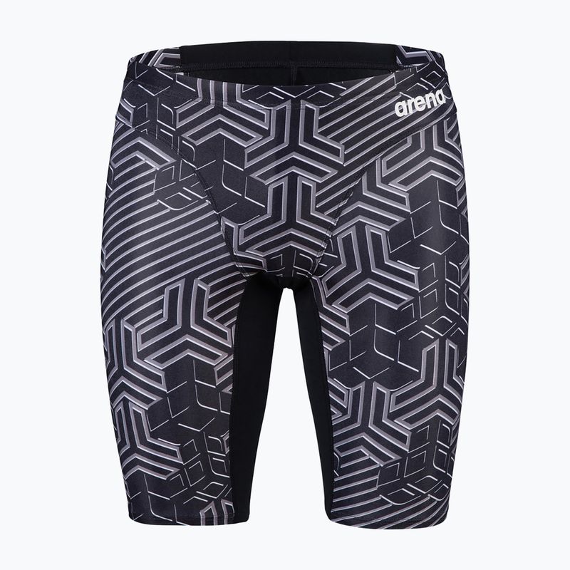 Vyriški maudymosi šortai arena Kikko Pro Swim Jammer black/black multi
