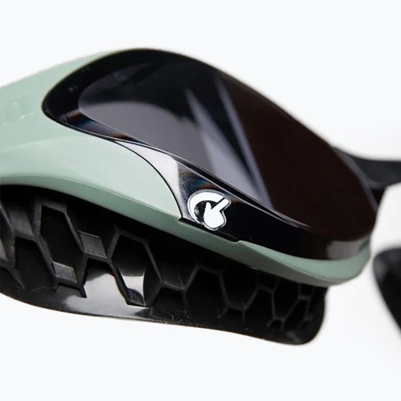 Plaukimo akiniai arena Air Bold Swipe smoke/dark olive/black 12