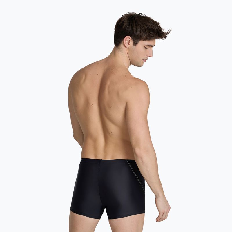 Vyriškos maudymosi trumpikės arena Byor Evo Short R black/black/white 4