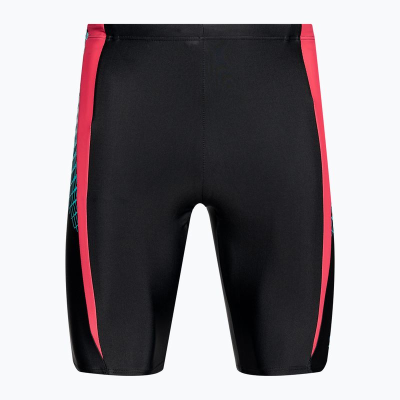 Vyriški maudymosi šortai arena Threefold Jammer R black/black/anguria