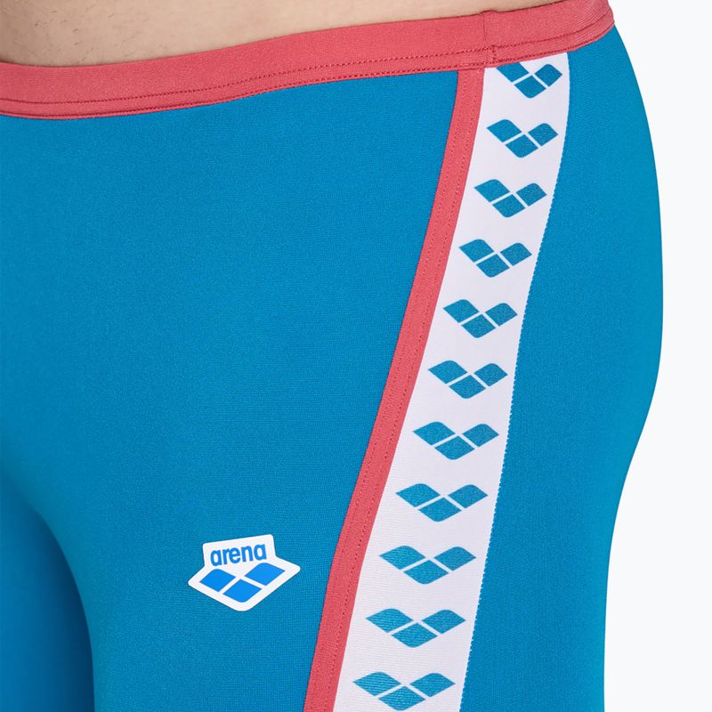 Vyriški maudymosi šortai arena Swim Solid Jammer blue cosmo/astro red 4