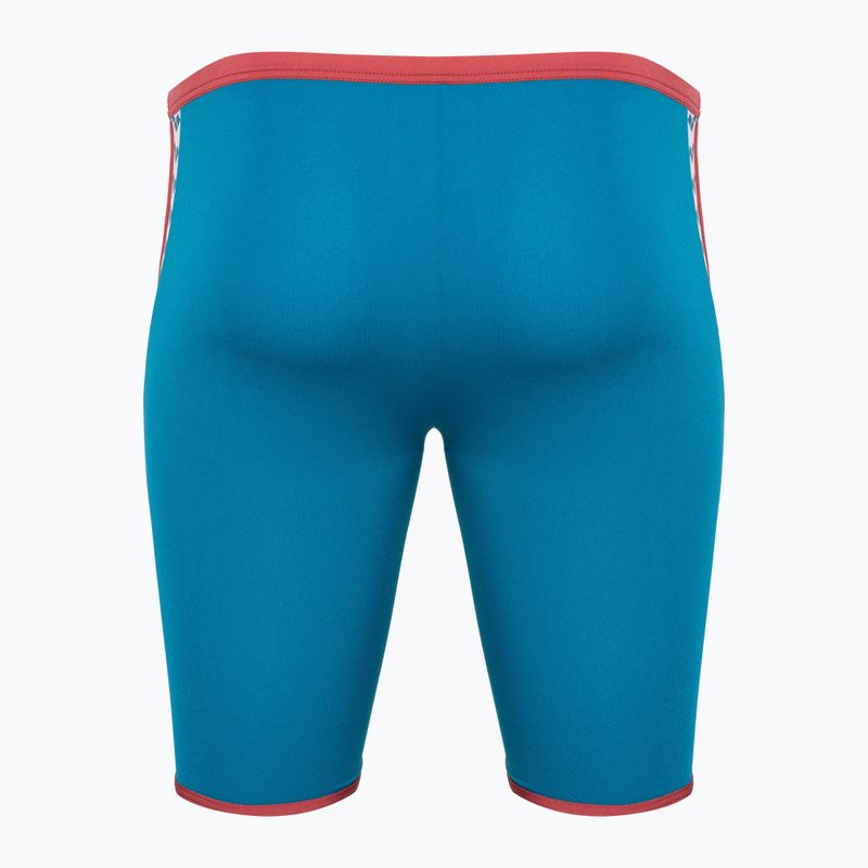 Vyriški maudymosi šortai arena Swim Solid Jammer blue cosmo/astro red 5