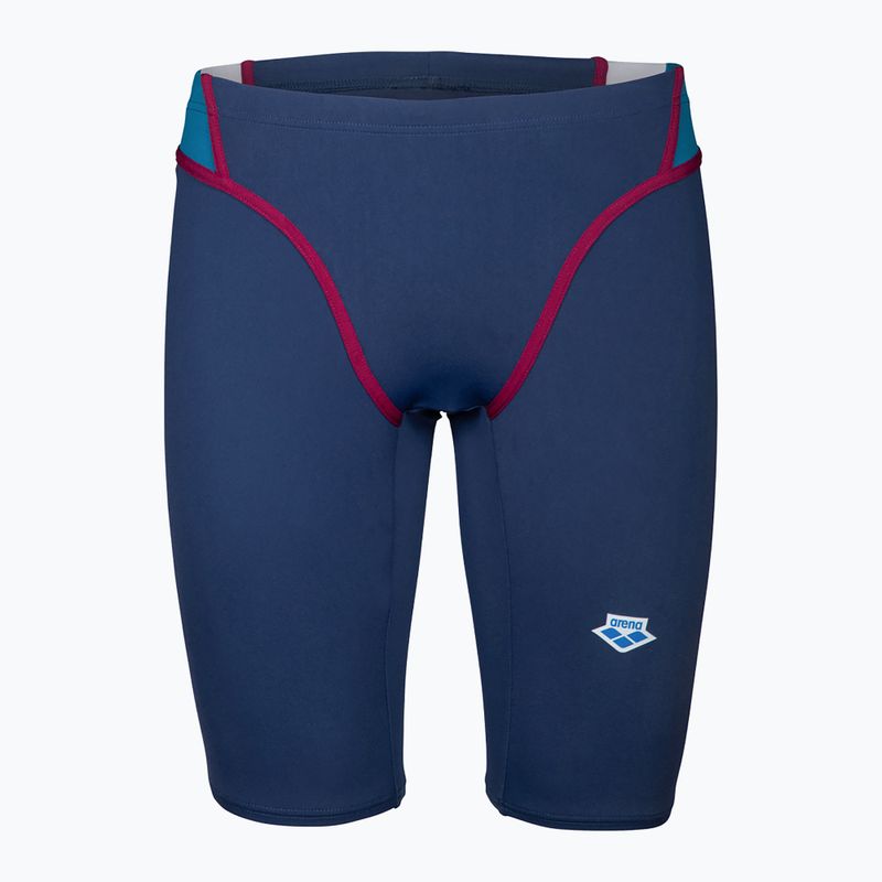 Vyriški maudymosi šortai arena Icons Swim Panel Jammer navy/blue cosmo/white/red fandango