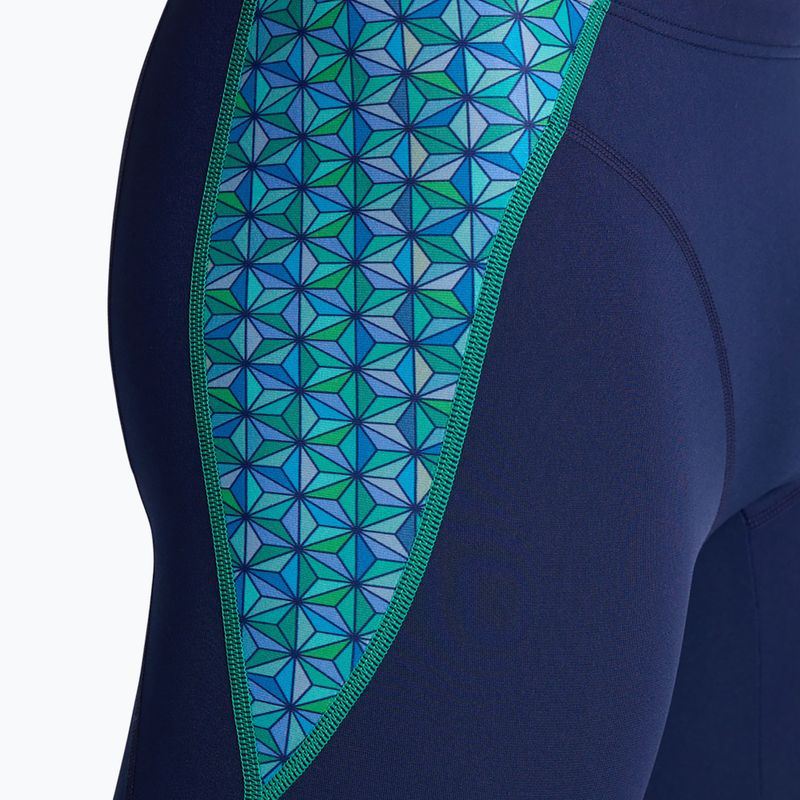 Vyriški maudymosi šortai arena Starfish Swim Jammer navy/turquoise multi 7