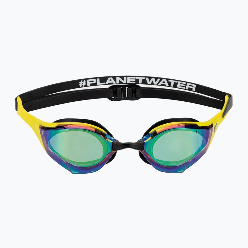 Plaukimo akiniai arena Cobra Edge Swipe MR emerald / yellow / black 2