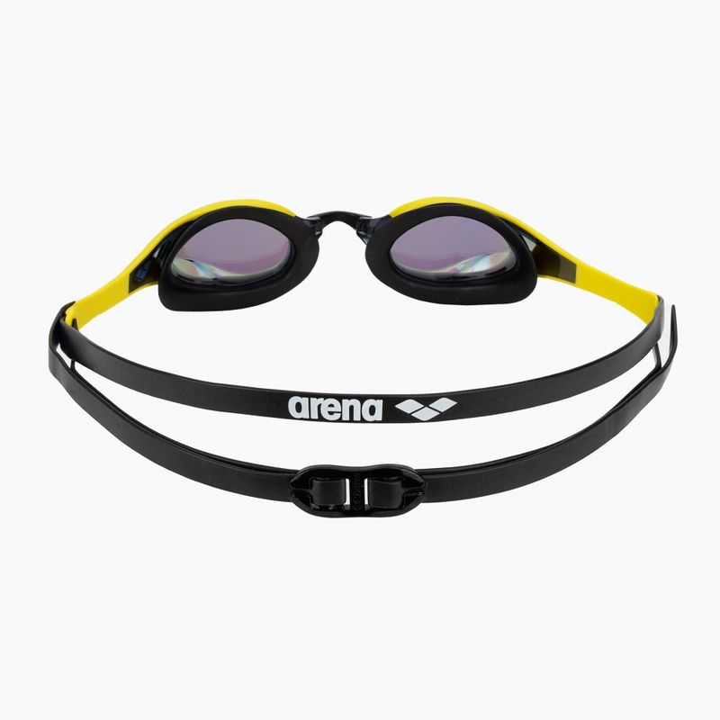 Plaukimo akiniai arena Cobra Edge Swipe MR emerald / yellow / black 4