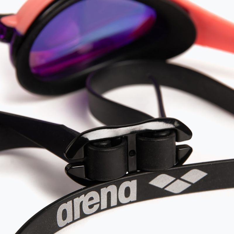 Akiniai palukimui arena Cobra Ultra Swipe Mirror violet/coral 8