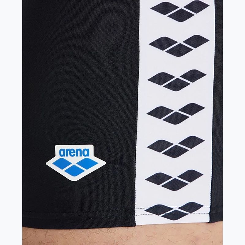 Maudymosi trumpikės Arena Icons Swim Short Solid black/white 7