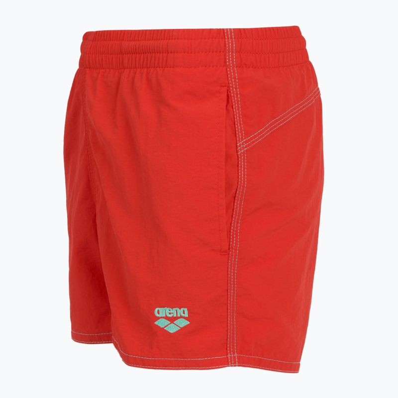 Vaikiški maudymosi šortai arena Bywayx Youth R fluo red/water 3