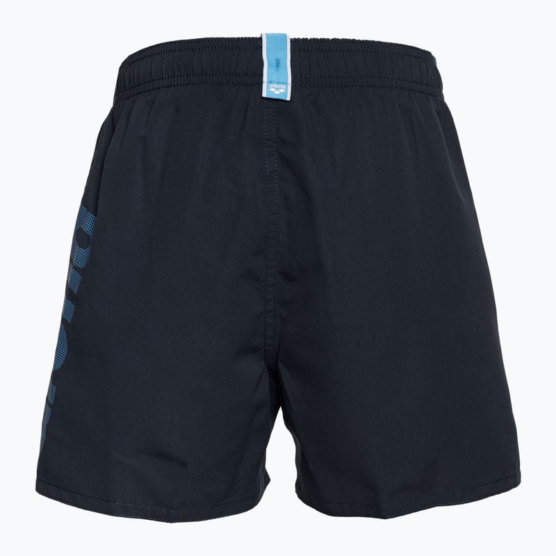 Vaikiškos maudymosi trumpikės Arena Fundamentals Logo JR Boxer R navy/turquoise 2