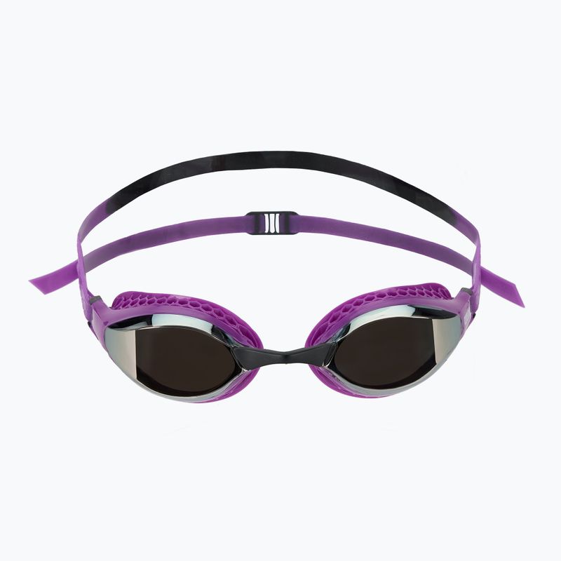 Plaukimo akiniai arena Air-Speed Mirror silver/purple/black 2