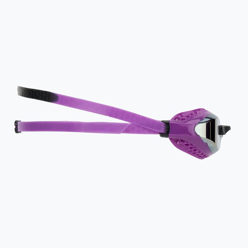 Plaukimo akiniai arena Air-Speed Mirror silver/purple/black 3