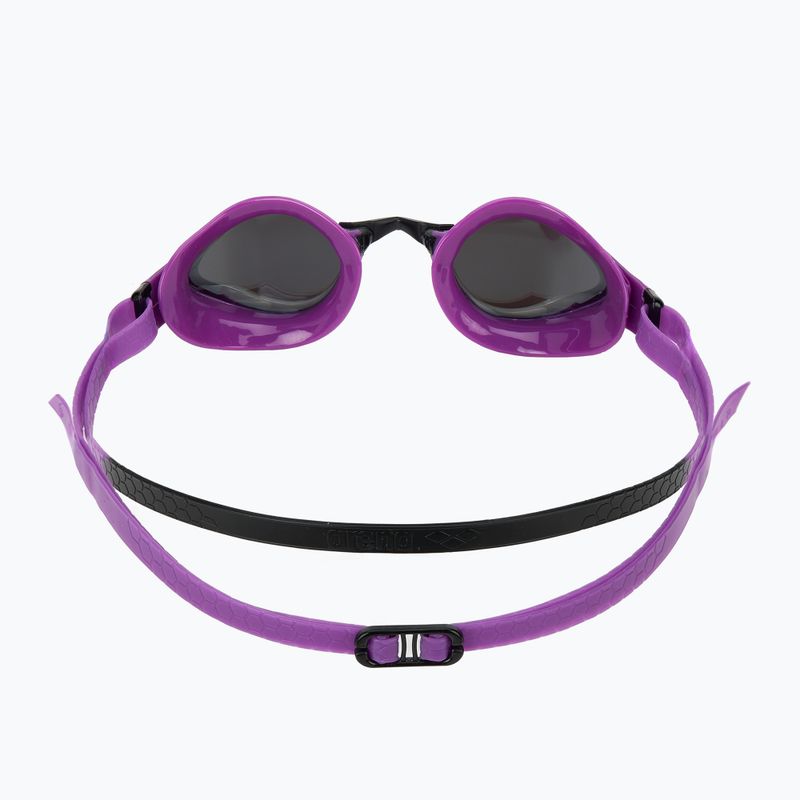 Plaukimo akiniai arena Air-Speed Mirror silver/purple/black 4