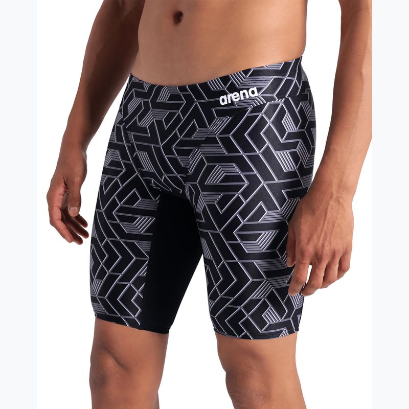 Vyriški plaukimo šortai arena Escape Swim Jammer black/team black 7