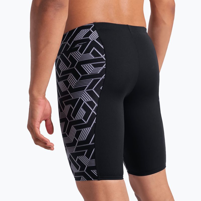 Vyriški plaukimo šortai arena Escape Swim Jammer black/team black 8