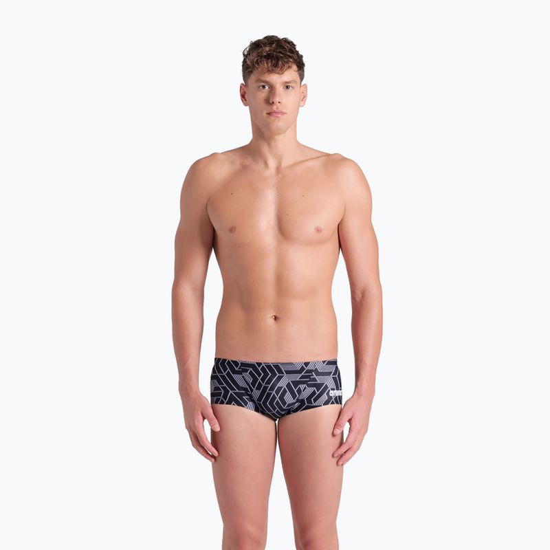Vyriški plaukimo šortai arena Escape Swim Low Waist Short team black