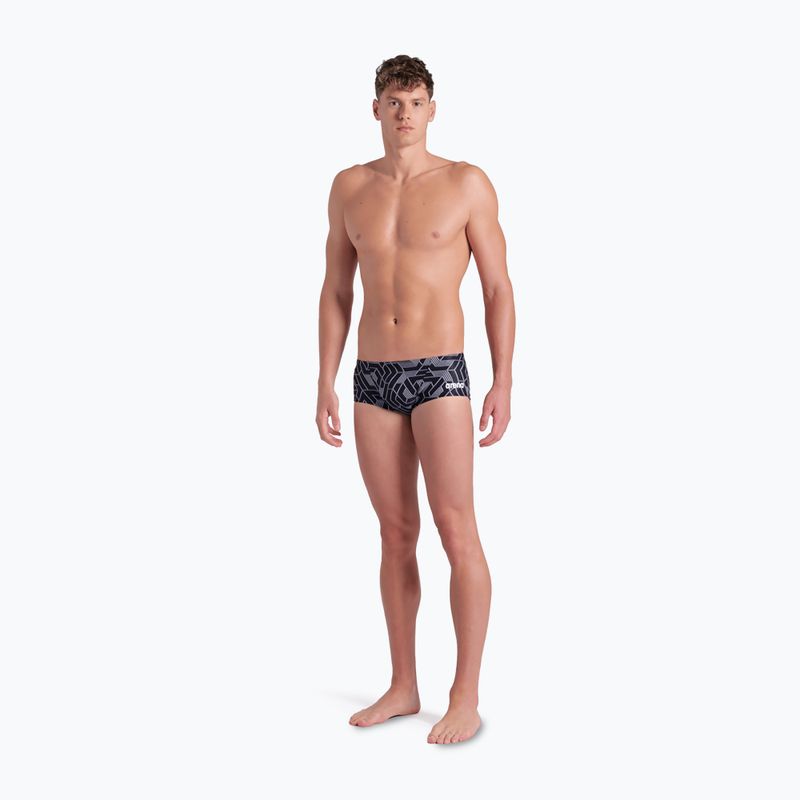 Vyriški plaukimo šortai arena Escape Swim Low Waist Short team black 2