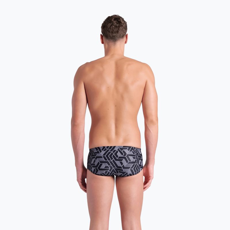 Vyriški plaukimo šortai arena Escape Swim Low Waist Short team black 3