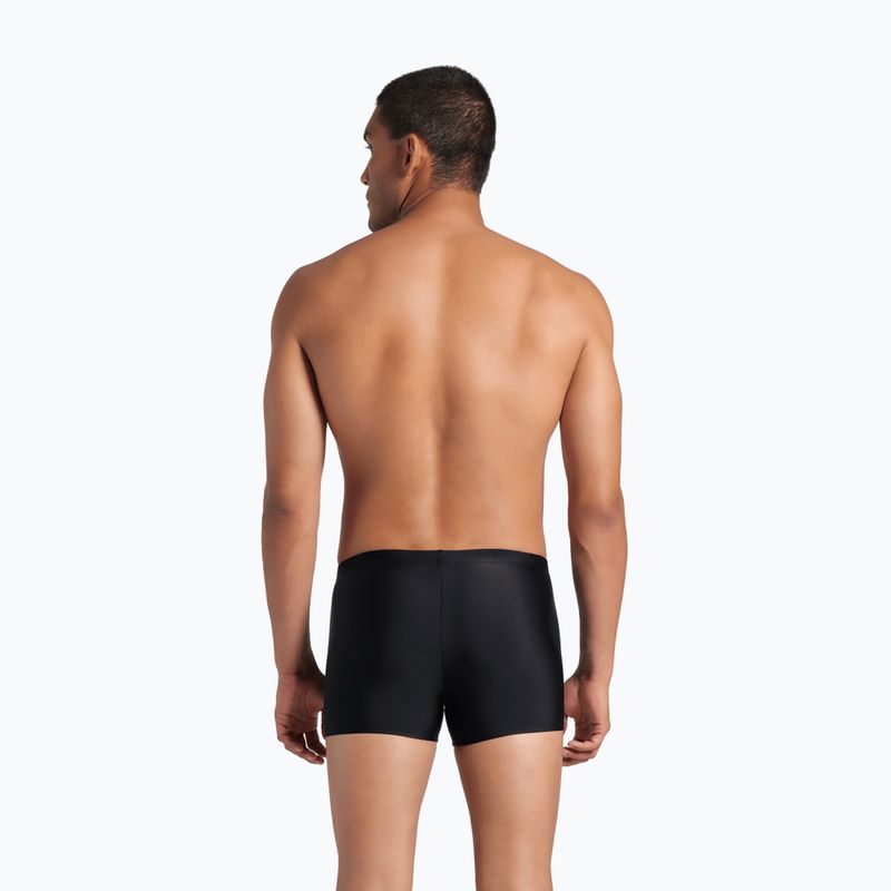 Vyriškos plaukimo trumpikės arena Stripe Swim Short black/white/multi 7