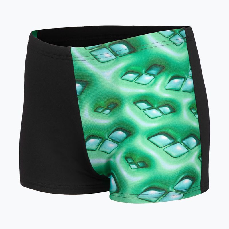 Vaikiškos plaukimo trumpikės arena Foam Swim Short black/soft green multi 3