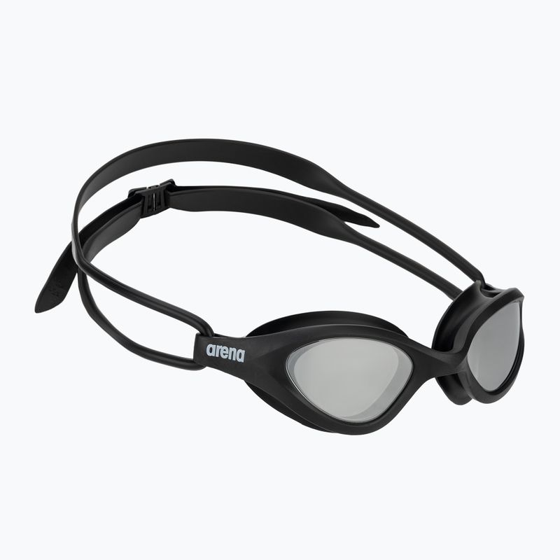 Plaukimo akiniai arena arena 365 Mirror mirror silver/dark green/black