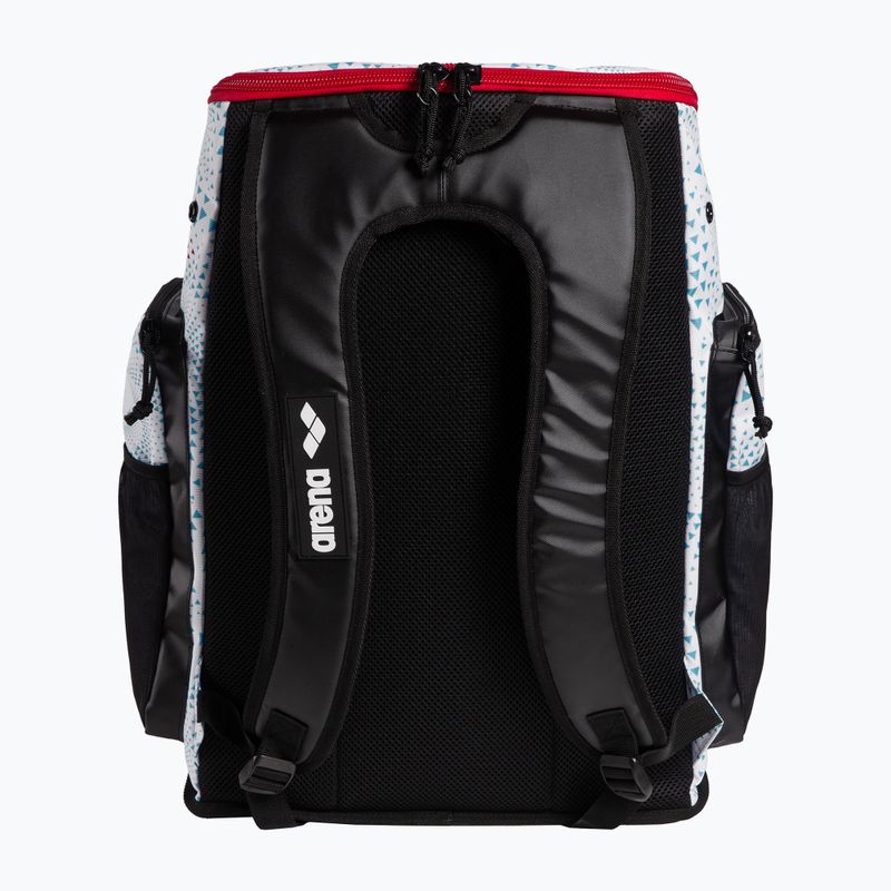 Plaukimo kuprinė arena Spiky III 45 l Allover fireflow / white 2