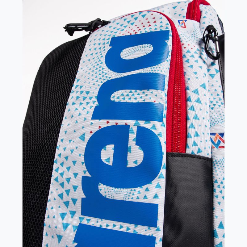 Plaukimo kuprinė arena Spiky III 45 l Allover fireflow / white 5