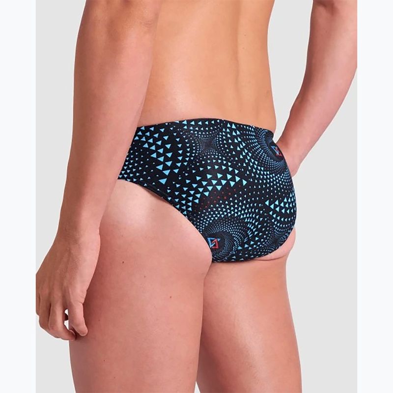 Vyriškos maudymosi kelnaitės arenaFireflow Swim Briefs black multi 8