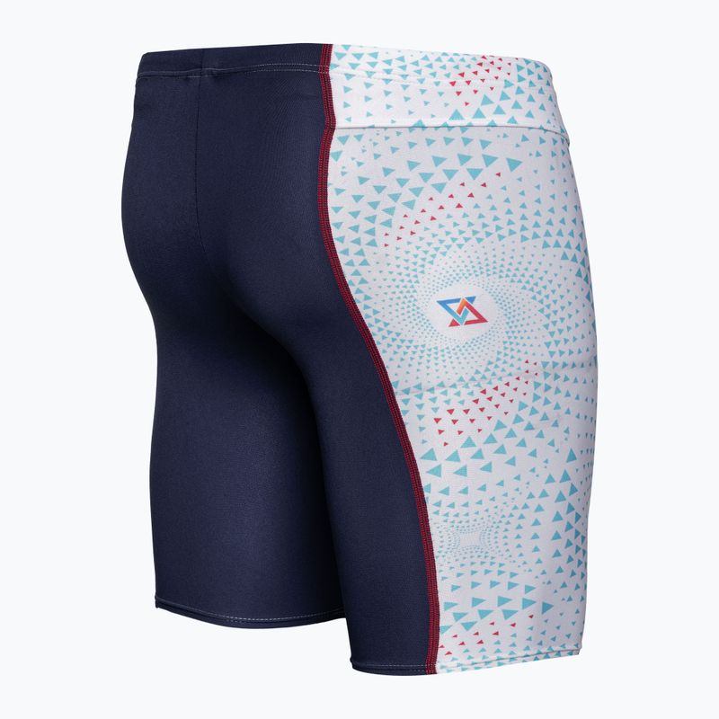 Vyriški maudymosi šortai arena Fireflow Swim Jammer navy/white mutli 3