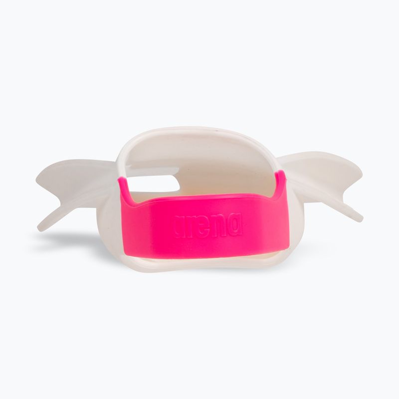 Plaukimo pelekai Arena Powerfin Pro II white/shocking pink 5