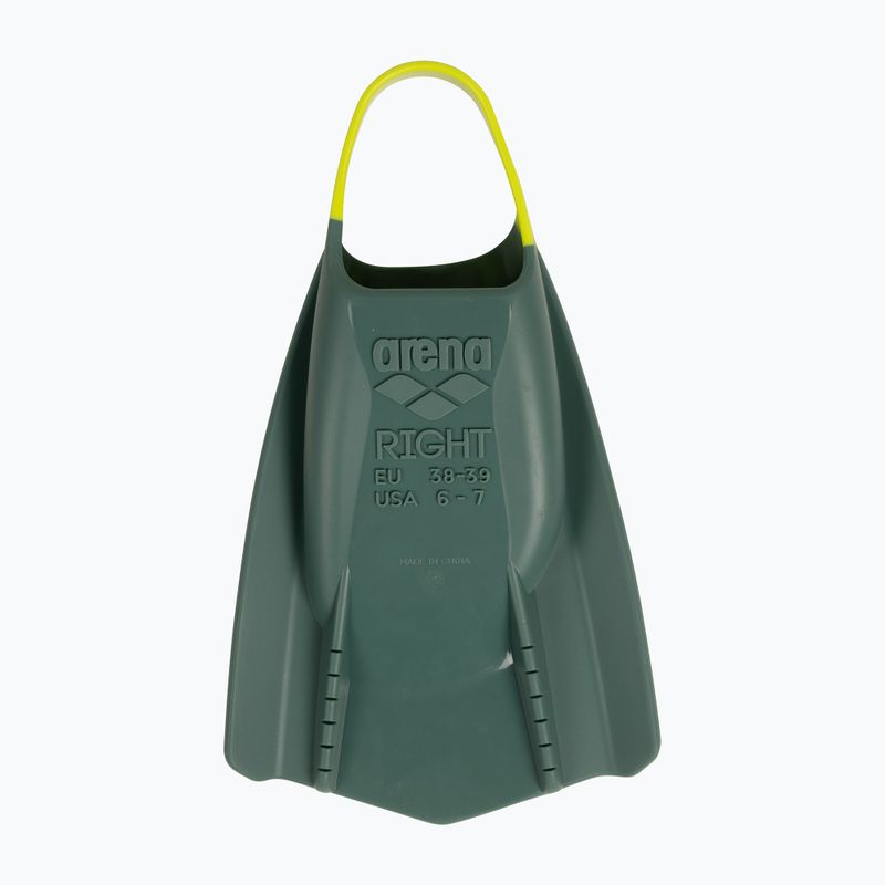 Plaukimo pelekai arena Powerfin Pro II sage/artic lime 2