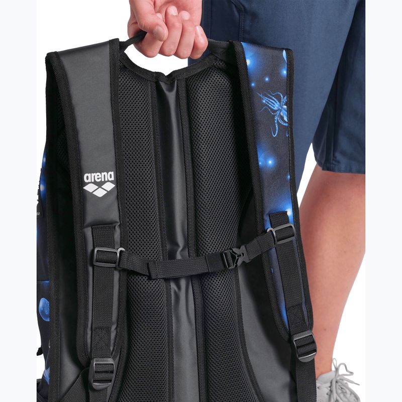 Arena Fastpack 3.0 Allover 40 l vandens spalvos kuprinė 6