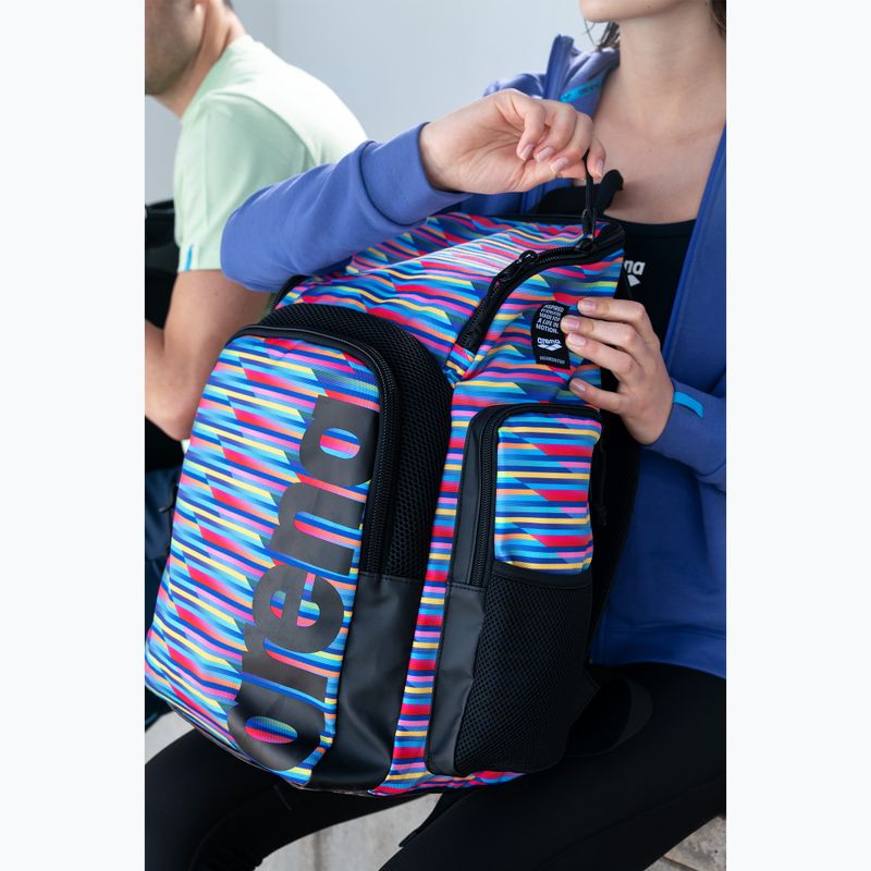 Arena Fastpack 3.0 Allover 40 l plaukimo kuprinė su jūros dugnu 10