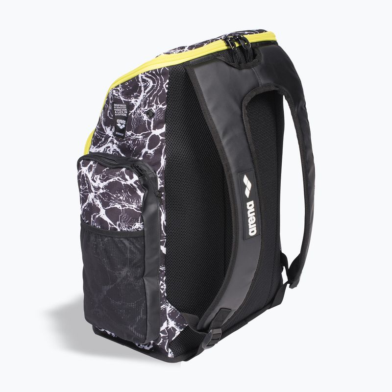 Plaukimo kuprinė arena Spiky III 45 l Allover black/white 4