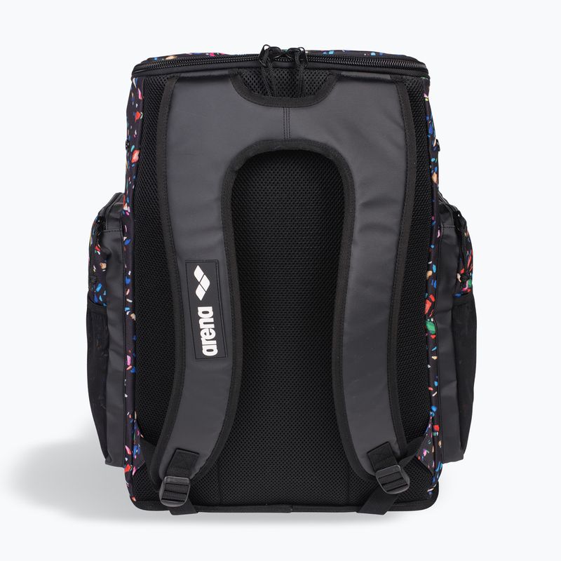 Arena Spiky III 45 l Allover confetti black plaukimo kuprinė 3